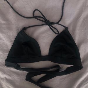 Simple Black Bikini top